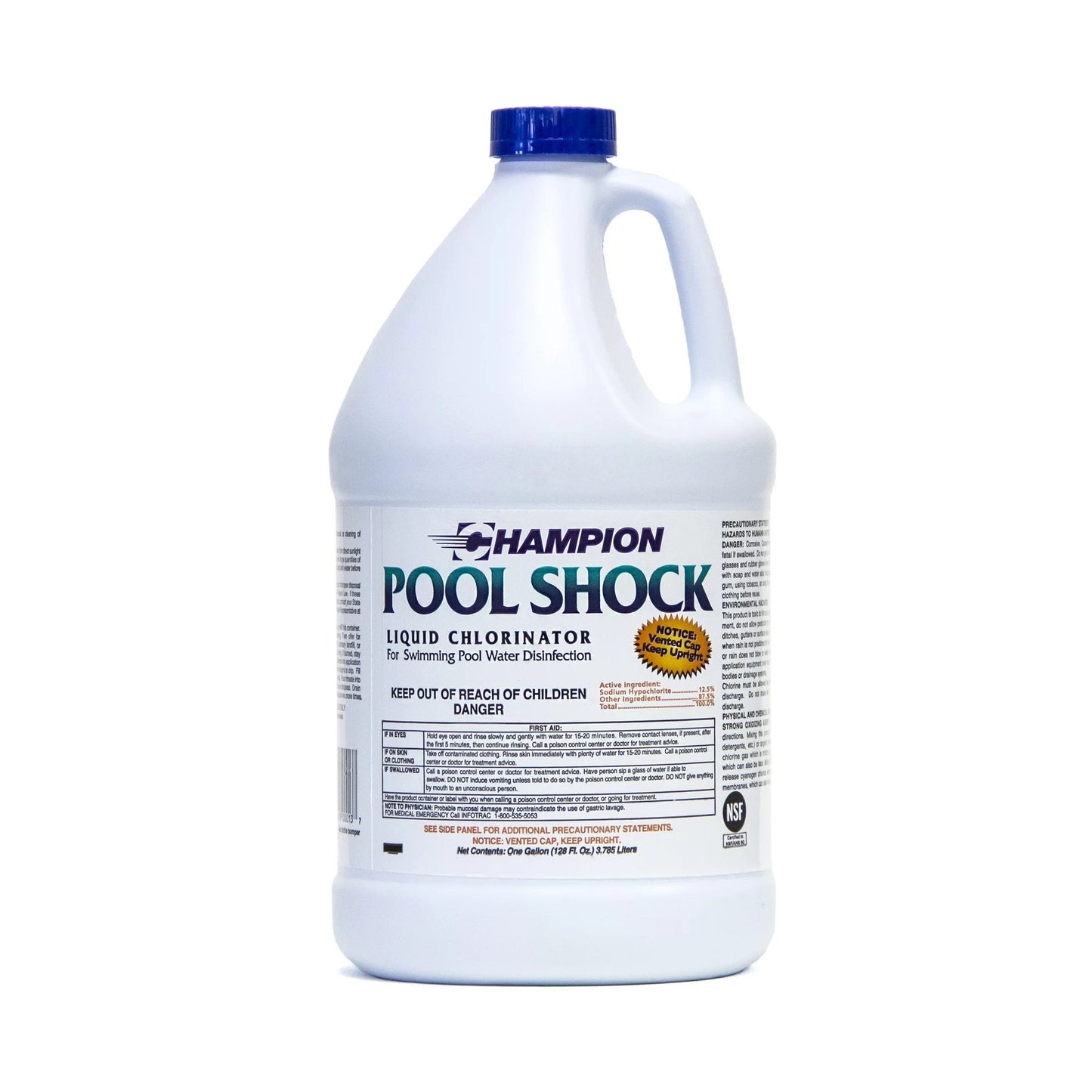 12.5% Liquid Chlorine Shock - 1 Gal. - Anders Pool Company