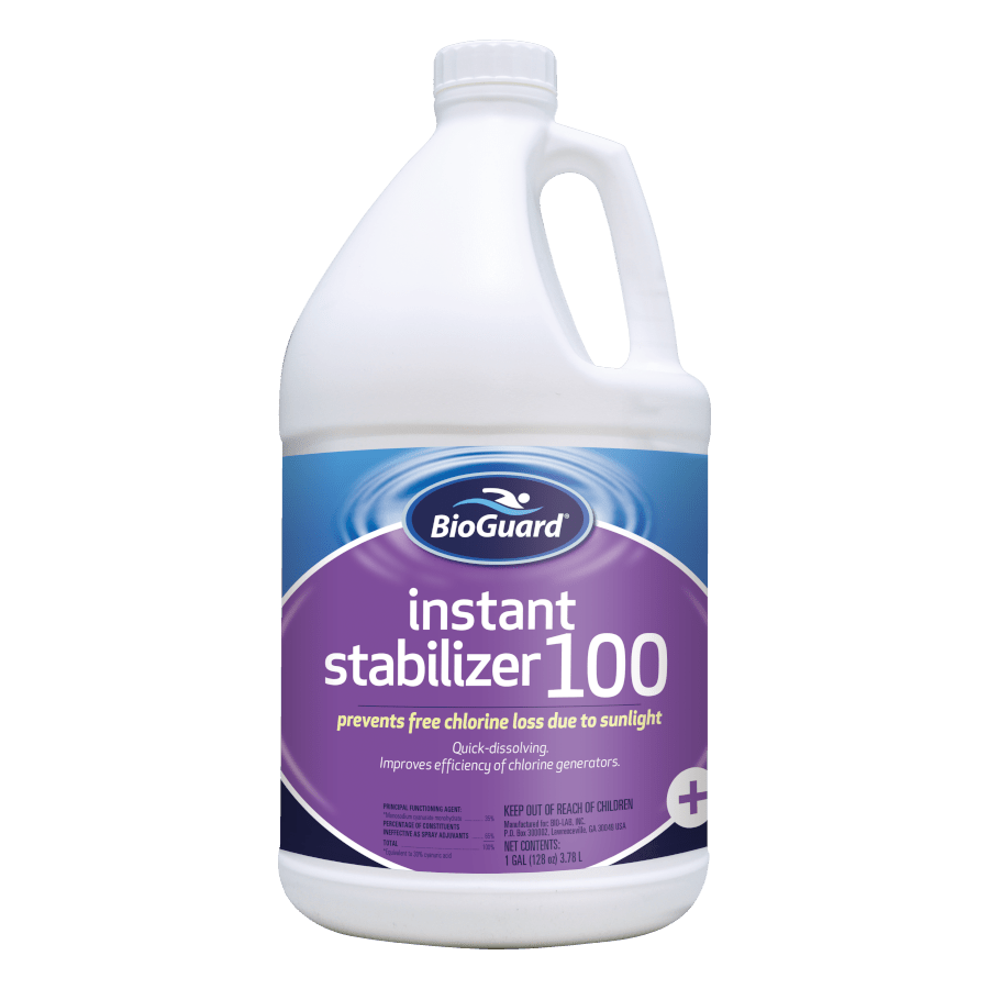 Bioguard Instant Stabilizer 100 - 1 Gal. - Anders Pool Company