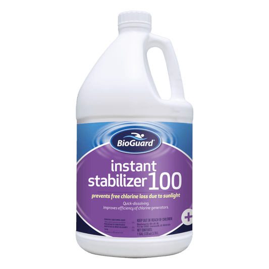 Bioguard Instant Stabilizer 100 - 1 Gal. - Anders Pool Company
