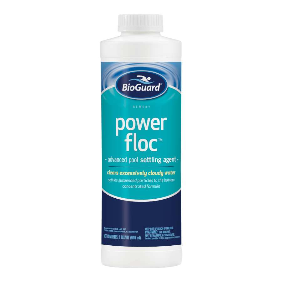 Bioguard PowerFloc - 1 Qt. - Anders Pool Company