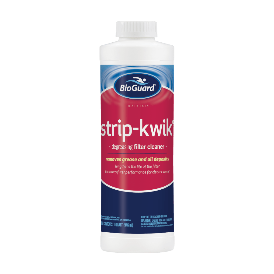 Bioguard Strip Kwik Filter Cleaner - 1 Qt. - Anders Pool Company